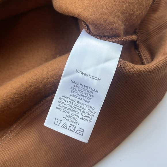 UpWest Super-Soft Everyone Hoodie NWT XS UW9 - Picture 5 of 7